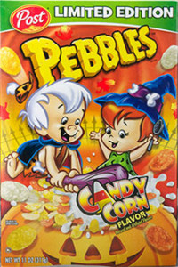 Pebbles Candy Corn Flavor